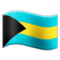 Bahamas emoji on Samsung